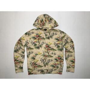 Vintage Lucky Brand Y2K 90s Women's Large Bonsai Japanese Asian Sweatshirt P151